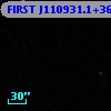 FIRST J110931.1+364444