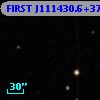 FIRST J111430.6+372900