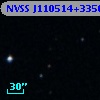 NVSS J110514+335627