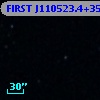 FIRST J110523.4+350428