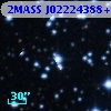 2MASS J02224388+5703173