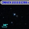 2MASX J11111288+3320523