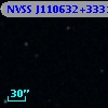 NVSS J110632+333133