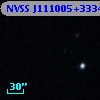 NVSS J111005+333413