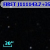 FIRST J111143.7+353549