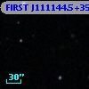 FIRST J111144.5+353535