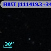 FIRST J111419.3+343233