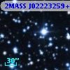 2MASS J02223259+5712217
