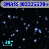2MASS J02225570+5655012