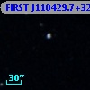 FIRST J110429.7+324204