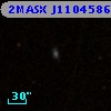 2MASX J11045861+3125037