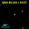 QSO B1101+3157