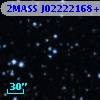 2MASS J02222168+5658088