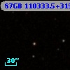 87GB 110333.5+315059