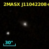 2MASX J11042208+3214049
