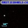 FIRST J110405.1+313221