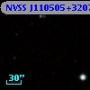 NVSS J110505+320705