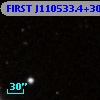 FIRST J110533.4+303707