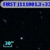 FIRST J111001.3+324705