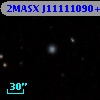 2MASX J11111090+3143563