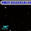 FIRST J111132.9+311605