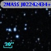 2MASS J02242434+5710197