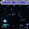 2MASS J02223962+5658485