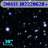 2MASS J02220620+5649258