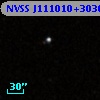 NVSS J111010+303053