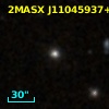 2MASX J11045937+3006257