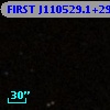 FIRST J110529.1+292100