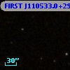 FIRST J110533.0+292400