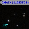 2MASX J11093521+3004333