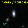 2MASX J11083025+2950131