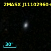2MASX J11102960+2926287