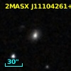 2MASX J11104261+2827298