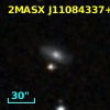2MASX J11084337+2913260