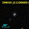 2MASX J11100685+2820370