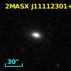 2MASX J11112301+2815422