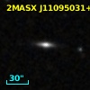 2MASX J11095031+2858169