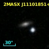 2MASX J11101851+2817131