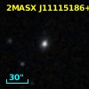 2MASX J11115186+2756161