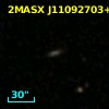 2MASX J11092703+2846442