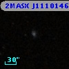2MASX J11101460+2926241