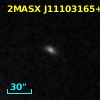 2MASX J11103165+2847257
