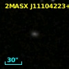 2MASX J11104223+2853578