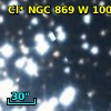 Cl* NGC  869      W     100