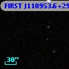 FIRST J110953.6+294547