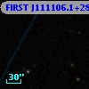 FIRST J111106.1+285449