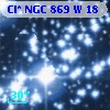 Cl* NGC  869      W      18